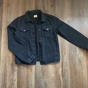 Gap black denim jacket